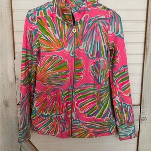 Lilly Pulitzer Pink Patterned Women's Jacket
